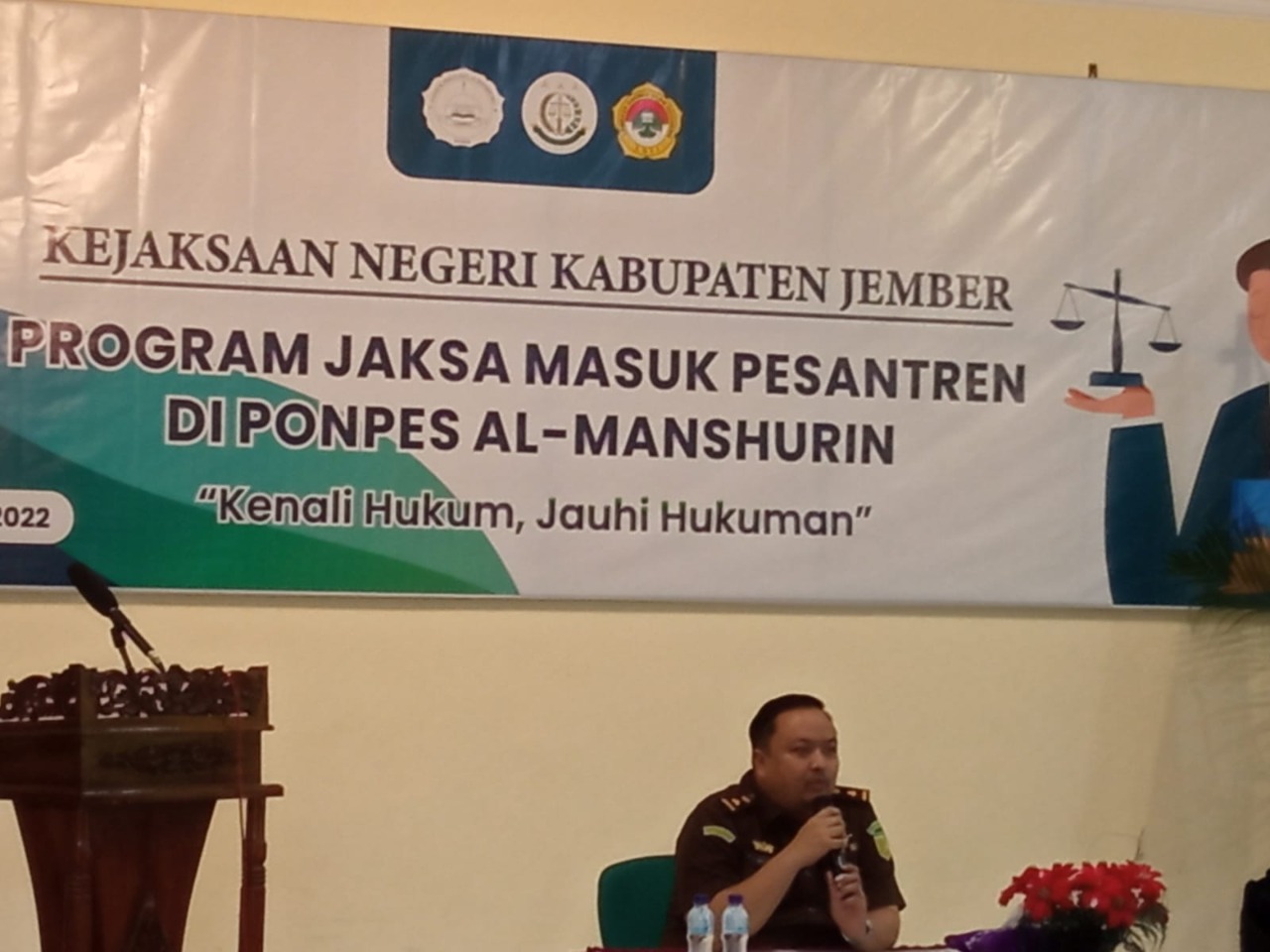 Sambangi Ponpes LDII, Kejaksaan Negeri Jember sosialisasi Pengenalan Hukum