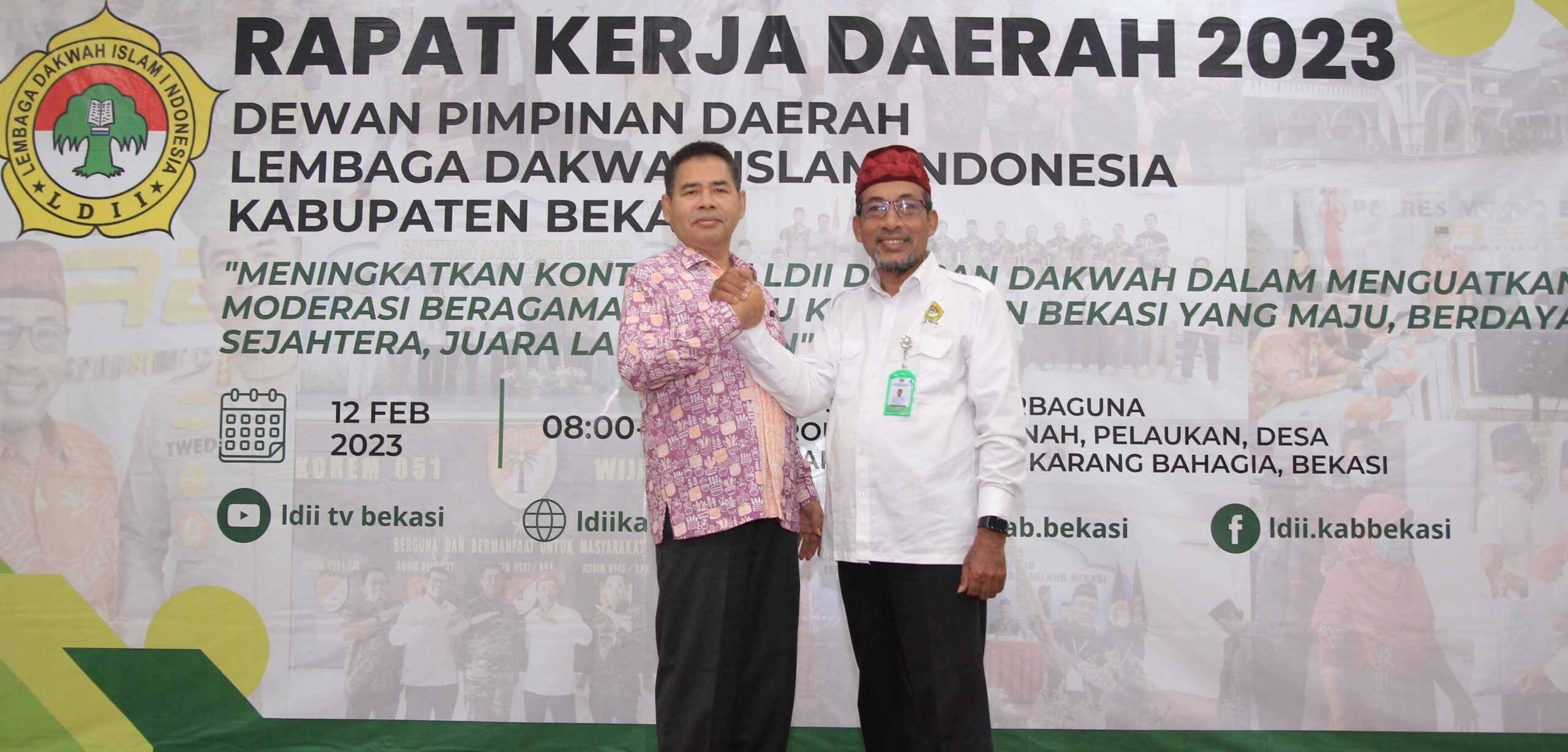 Buka Rakerda 2023 LDII Kab. Bekasi, Kepala Kesbangpol Bersyukur LDII Semakin Profesional dan Beerkontribusi