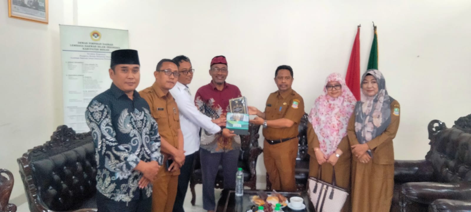 Bakesbangpol Kabupaten Bekasi Kunjungi DPD LDII Kabupaten Bekasi, Beri Pesan Penting